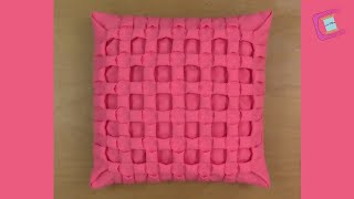 🌺Cojín Drapeado Encanto - Capítulo 1 de 1🌺(WHIT SUBTITLES) Smocking Cushion-Fabric Manipulation
