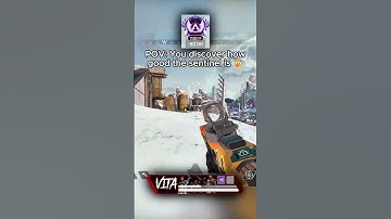 THE SENTINEL IS CRAZY 😲 #apex #apexlegends #apexlegendsclips #apexclips