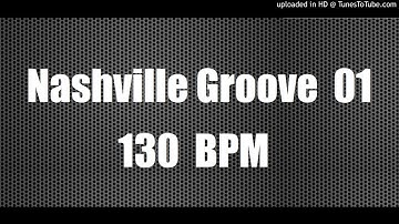 Nashville Groove 130 BPM - Drum Backing Track - Country 01