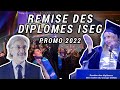 La remise de diplmes de la promo 2022 