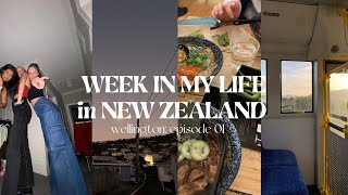 a wellington week in my life! shows, work, acting & food!