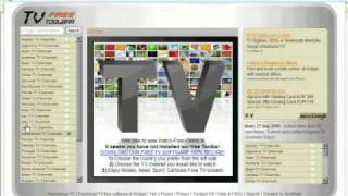 Watch worldwide TV channels with your PC for FREE screenshot 5