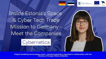 Trade Estonia visit to Space Tech Expo Europe 2025 - Cybernetica