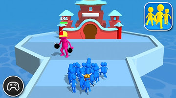 Join Clash 3D - Gameplay Walkthrough Part 90 - Puzzle Game Levels 306-308 (iOS, Android)