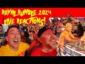 First time at a live royal rumble event vlog  live reactions 2024