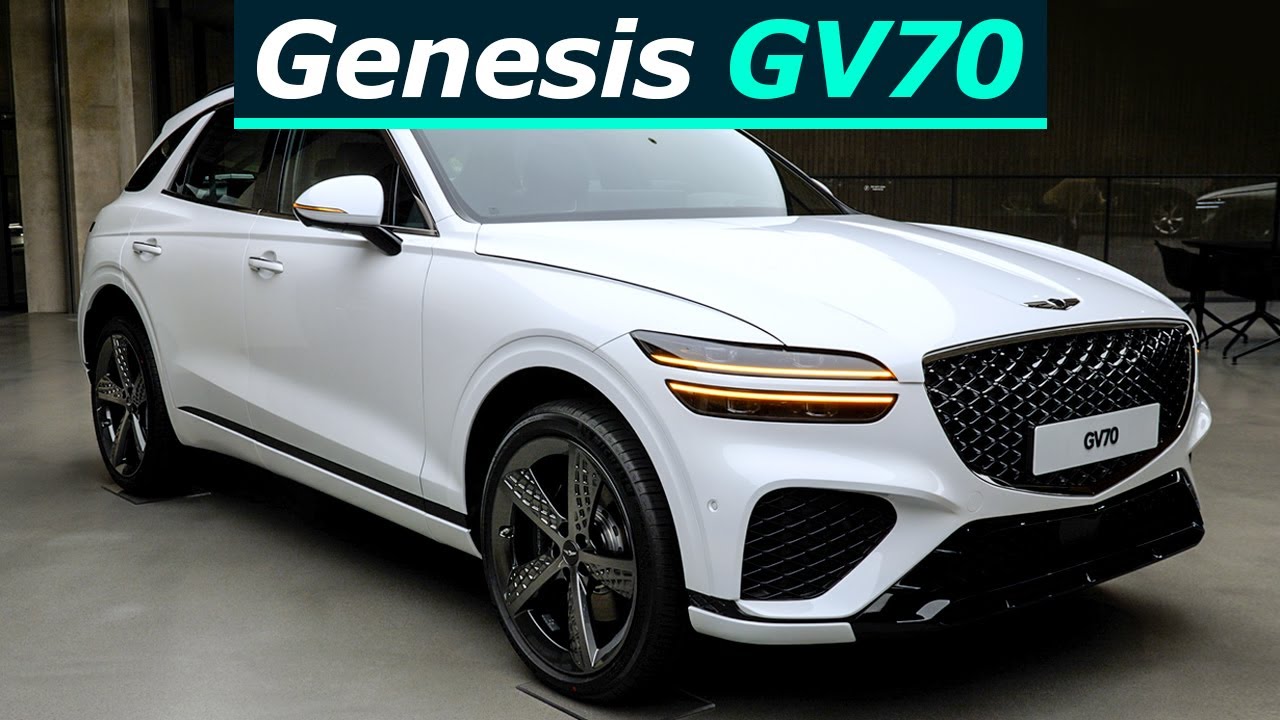 The Gorgeous 2022 Genesis Gv70 Suv Elevates Its Species Luxury Vrogue