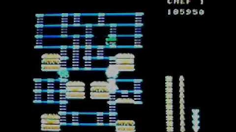 Burgertime Colecovision Playthrough and Personal High Score (Part 4 of 5)