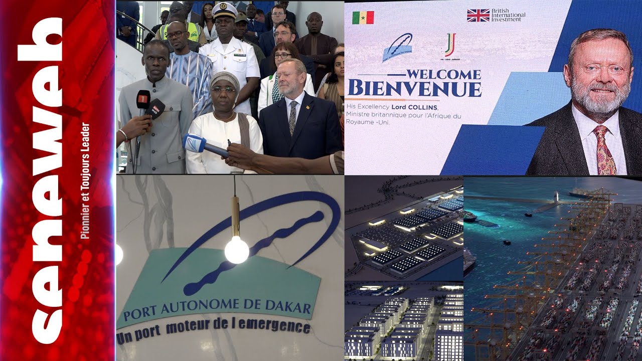 Port de Dakar : Le ministre britannique pour l’Afrique reçu par le DG Waly Diouf Bodiang