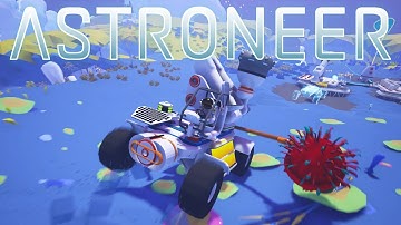 Astroneer - Super DRILL and TOW Truck! - Ep 7 - Let