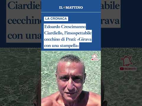 Video Edoardo Crescimanno Ciardiello, linsospettabile cecchino di Prati: «Girava con una stampella»