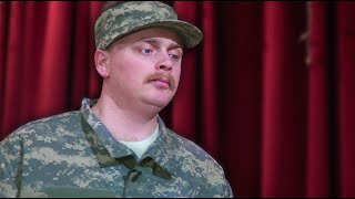 talk show soldier surprise