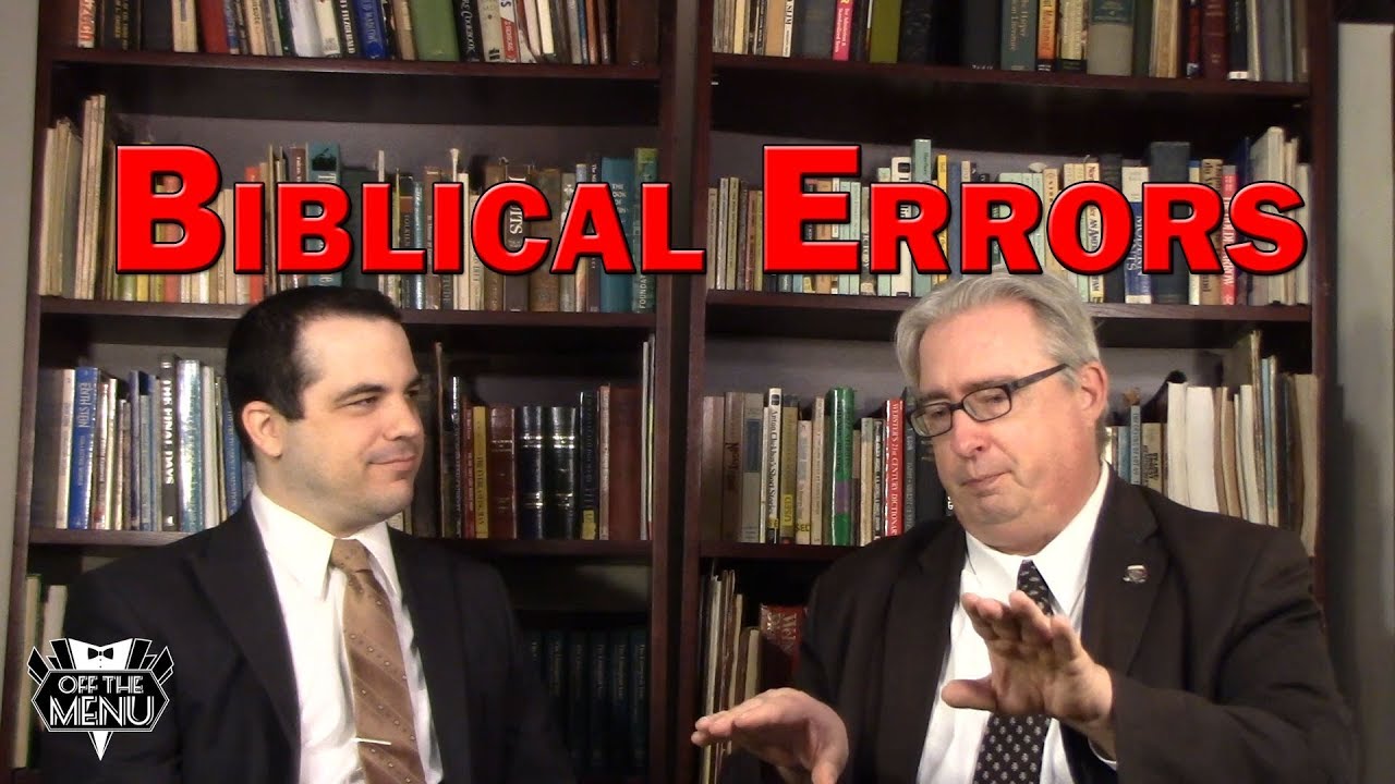 Biblical Errors - YouTube