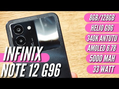 ТОП СМАРТФОН ЗА ⚠️ 11000 руб INFINIX NOTE 12 G96. AMOLED/ 8gb/128 Helio G96/340k ANTUTU 33W/5000 mAh