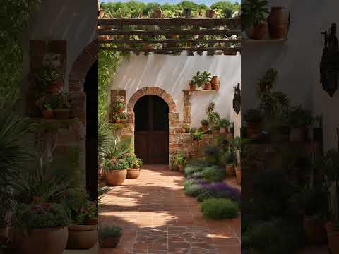 Creative Garden Ideas Spanish Style by cometoplant