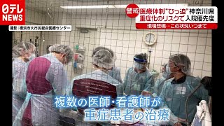 「新型コロナ」現場悲鳴“この状況いつまで…” 医療体制ひっ迫（2020年12月9日放送「news every.」より）