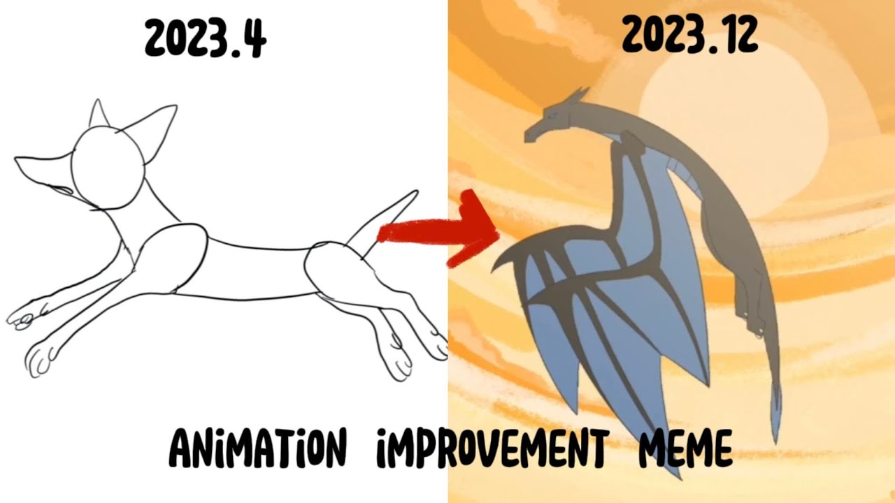animation improvement meme (2023.4 ~ 2023.12)