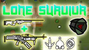 LONE SURVIVR with AWM-S + PKP-Pecheneg (PART 11) | 3000 Subscribers Special | 50v50 Mode | Surviv.io