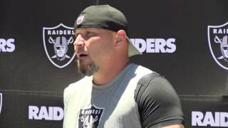 In a rare press conference, raiders placekicker sebastian janikowski
jokes with reporters and opens up about his work routine, watching
game tape, fu...