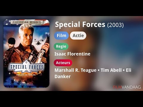 Özel Birlik - Special Forces (2003) TÜRKÇE DUBLAJ