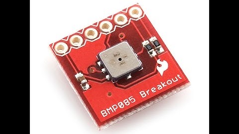 Arduino and Digital Barometric Pressure Sensor BMP085