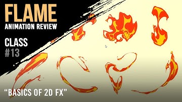 Fire animation review ["Basics of 2D FX" course]