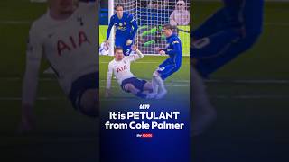 Jamie Redknapp called Cole Palmer's yellow cards 'petulant' and that he lost his cool against Spurs