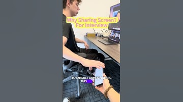 Why sharing screen for interview? #jobapplication #careeradvice #jobseekers