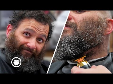 Guy Transforms From Mountain Man to Modern Day Viking