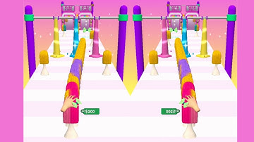 Wig Maker all levels iOS, Android Mobile gameplay walkthrough ✅