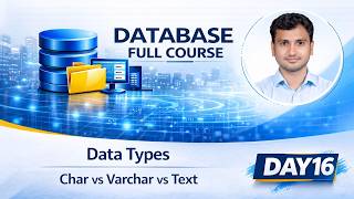 CHAR vs VARCHAR vs TEXT in SQL | Interview Questions & Examples