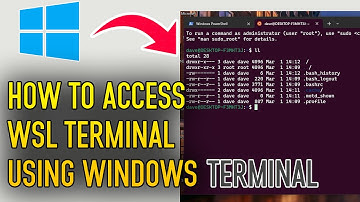 How to open WSL Terminal Using Windows Terminal – Quick & Easy!