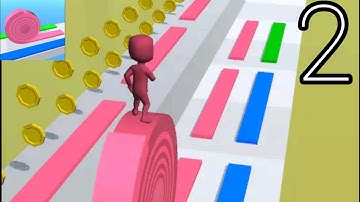 LAYERS ROLL :1 VS9999 All Levels Gameplay Walkthrough Android,ios Game Level (3-4)