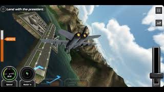 Acrobatic Landing With Jet Fighter 18 Plane - Flight Pilot Simulator ✈️✈️✈️ screenshot 2