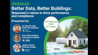 Better Data Better Buildings Webinar February