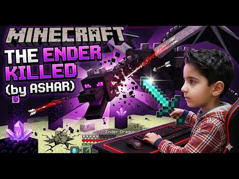 Defeating Ender Dragon in Minecraft – Ashar Eagle