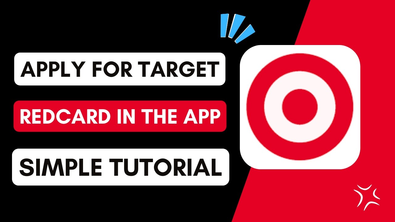 How to Apply for Target RedCard in the App ! - YouTube