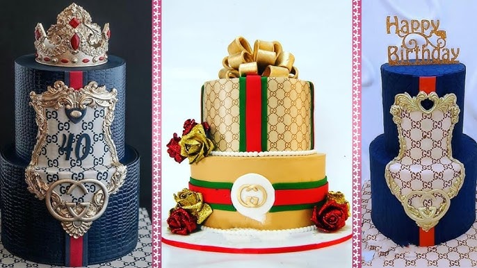 Versace Cake/ Paste Versace  Versace cake, Gucci cake, Cute birthday cakes