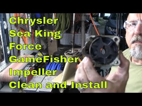 Sea King Chrysler Outboard Cooling Failure Impeller Pump – How to Clean and Install