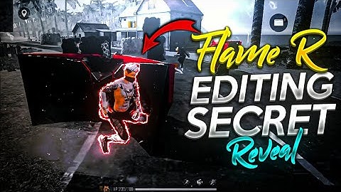 how to edit videos like flame r free fire on android 🔥⚡#tranding #editing