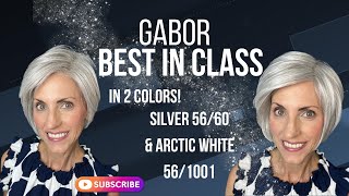 Gabor BEST IN CLASS Silver 56/60 & Arctic White 56/1001 Wig Review & Color Comparison!