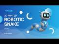 3D Printed Robotic Snake Part 4: Final Testing