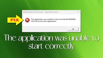Fix - The Application Was Unable To Start Correctly (0xc0000906) In Windows 10/ 11