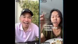At Igun's house, Corla's mother eats breakfast this morning while chatting with Ruben Onsu like t...