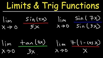 Trigonometric limits