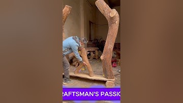 Transform Your Home Décor: Create a Stunning DIY Wooden Shelf from Discarded Tree Branches! 🌿✨ -