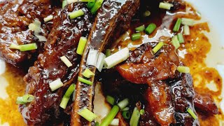 Pork Steak Cut Chinese Style | Mharjz Recipes