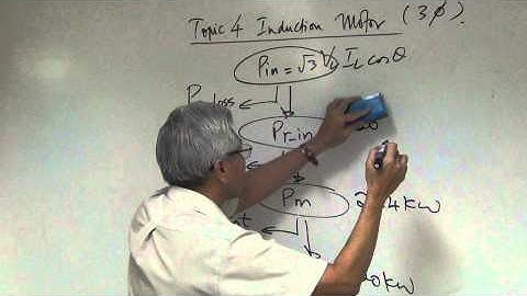 Induction Motor Power Flow