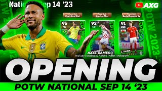 NEYMAR Jugador de Huecos ?eFootball 2024 OPENING POTW Natgional Sep 14 23 ✅ AXG