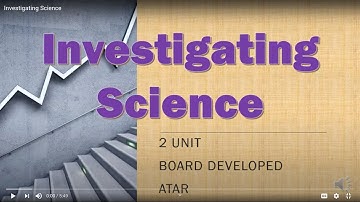 Investigating Science