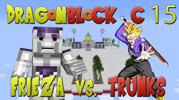 Dragon Block C 1.6.4: Frieza vs. Future Trunks! (DBZ Minecraft)
